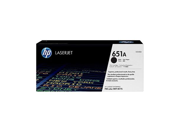 Toner HP CE340A 13.5K sort 651A serie 